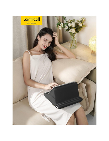 Soporte de almohada para tablet Lamicall - 4 ángulos ajustables