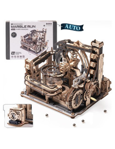 Rompecabezas 3D ROKR Spaceport de Mármol LGC01, 472 Piezas