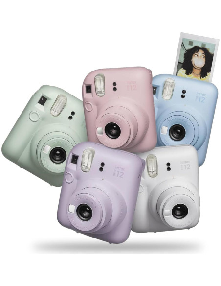 Cámara Instantánea Fujifilm Instax Mini 12 + Accesorios + 50 Hojas