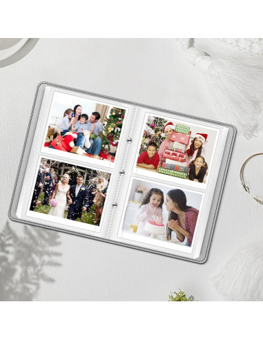 Álbum de fotos Fintie para Instax Wide y Polaroid - 64 bolsillos