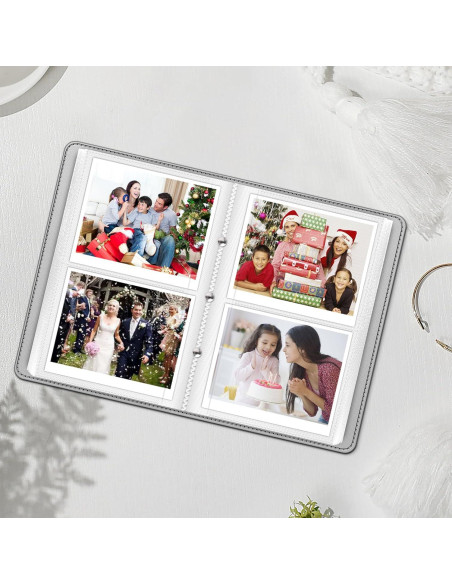 Álbum de fotos Fintie para Instax Wide y Polaroid - 64 bolsillos