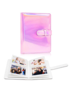 Álbum de Fotos 64 Bolsillos Hearoo Rosa Mágico 12x16 cm