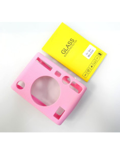 Funda Protectora Pocoukate para Fujifilm Instax Mini EVO - Rosa 2
