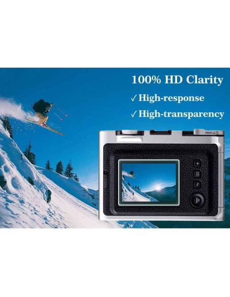 Protector de Pantalla Vidrio Templado 9H para Fujifilm Instax Mini EVO