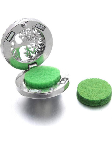 Difusor Personal de Aromaterapia Aromapin 22mm Acero Inoxidable