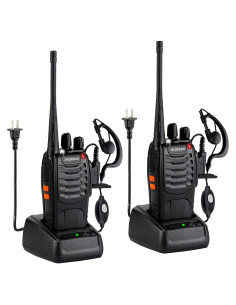 Walkie Talkies Baofeng 888S Recargables 16 Canales 1500mAh