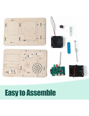 Kit de Walkie Talkies DIY Annisoka para Niños 6-14 Años