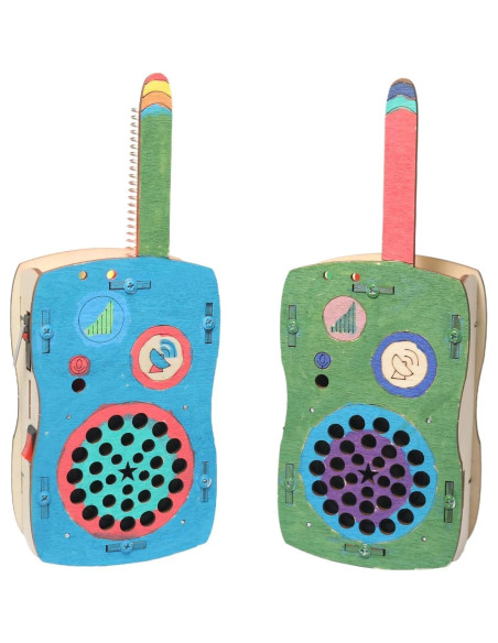 Kit de Walkie Talkies DIY Annisoka para Niños 6-14 Años