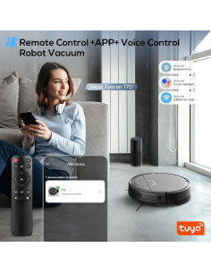 Aspiradora Robot MAMNV T7S 2 en 1 con Control Remoto 2000Pa 2