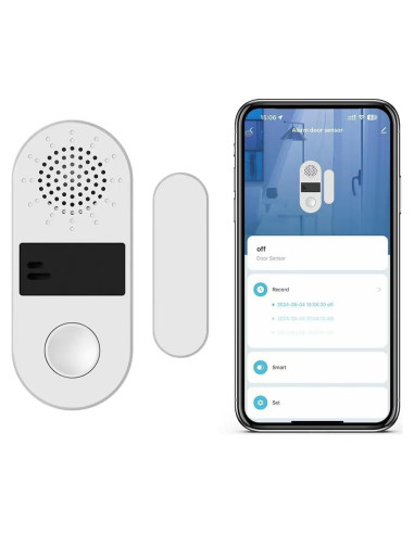 Sensor de Alarma de Puerta Tuya 130dB Wifi Control App