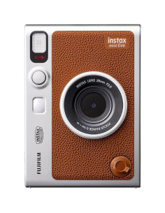 Cámara Instantánea Híbrida Fujifilm INSTAX Mini EVO Marrón + 60 Películas 2
