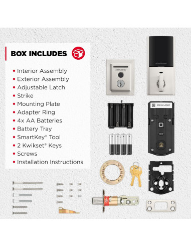 Cerradura Inteligente Kwikset Halo Touch Wi-Fi con Huella