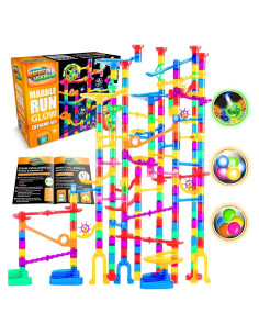 Juego de Pista de Canicas Marble Genius 300 Piezas Brillante