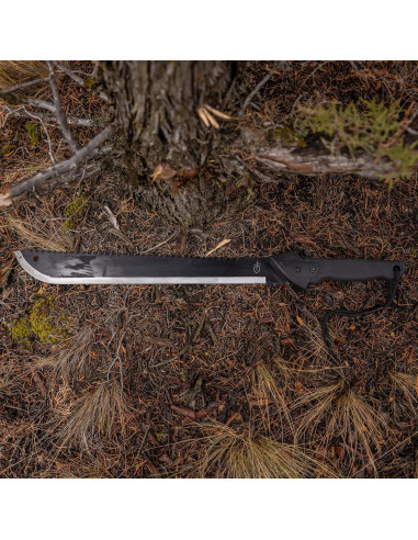 Machete Gerber Gator 63,5 cm con hoja de sierra y funda