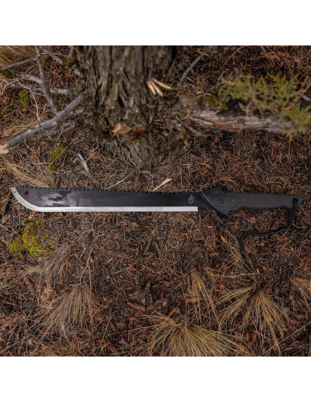 Machete Gerber Gator 63,5 cm con hoja de sierra y funda