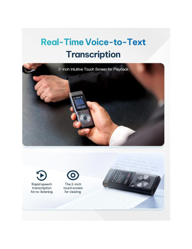 Grabadora de Voz Digital iFLYTEK con Transcripción AI 100g