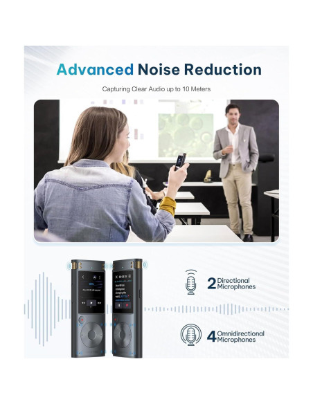 Grabadora de Voz Digital iFLYTEK con Transcripción AI 100g
