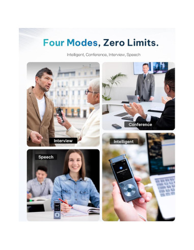 Grabadora de Voz Digital iFLYTEK con Transcripción AI 100g