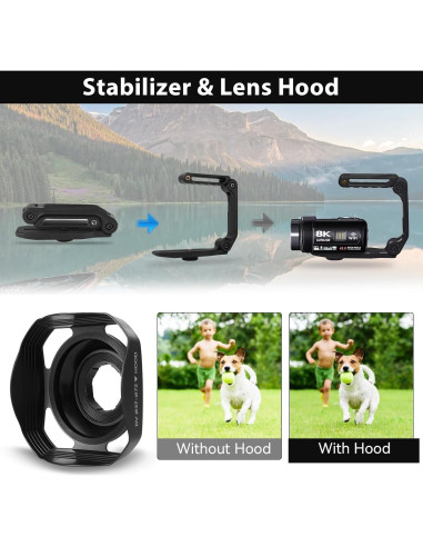 Cámara de Video MURAUX HDV01-8K 48MP 15FPS Zoom 18X