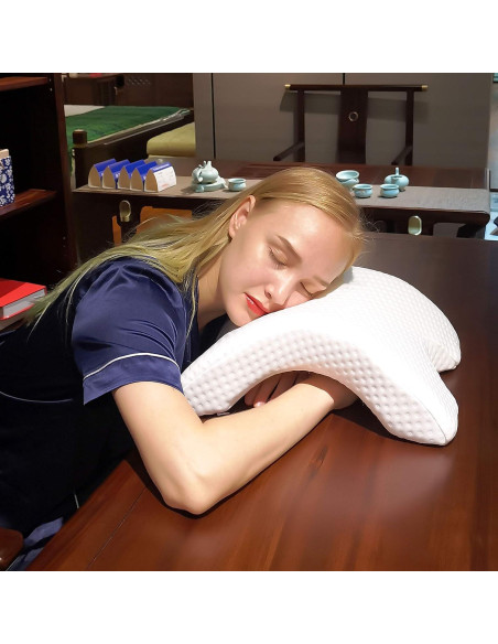 Almohada de Abrazo ALEVMOOM con Espuma de Memoria 38x36cm Almohada de Abrazo ALEVMOOM con Espuma de Memoria 38x36cm