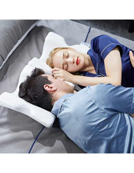 Almohada de Abrazo ALEVMOOM con Espuma de Memoria 38x36cm Almohada de Abrazo ALEVMOOM con Espuma de Memoria 38x36cm