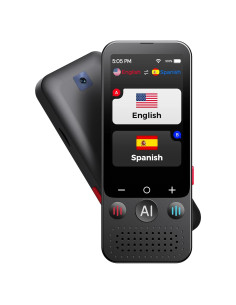 Traductor de Idiomas Think Buddy - 139 Idiomas, Pantalla 3.1"