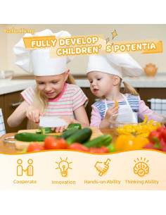 Set de Cocina Montessori 11 Pcs GzfunTeng para Niños 2