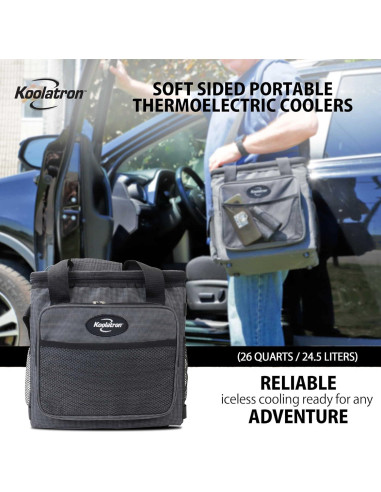 Koolatron Enfriador Portátil 25L 12V para Auto y Camping