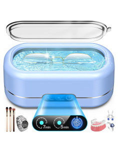 Limpiador Ultrasónico de Joyas Profesional 50KHz Acero Inoxidable