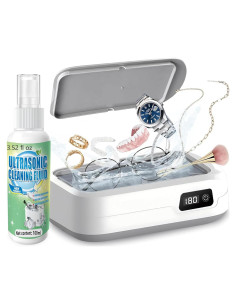 Limpiadora Ultrasónica de Joyas Luciteck 640ML 49kHz