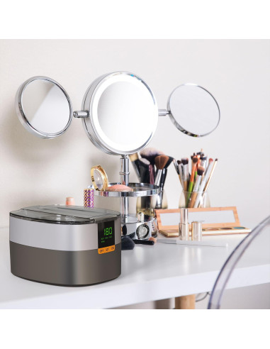 Limpiador Ultrasónico KECOOLKE 750ml con Temporizador Digital