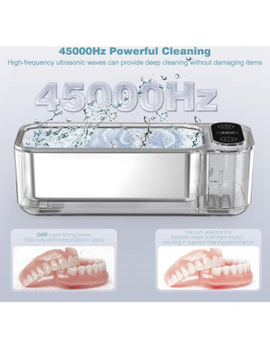 Limpiador Ultrasónico SWAREY 680ML para Joyería y Gafas