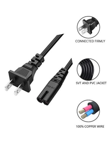Cable de Alimentación lbt para Altavoces Marshall 1,52 m