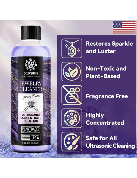 Calyptus Solución Concentrada Limpieza Ultrasónica 2x8oz