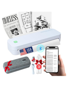 Impresora Térmica Portátil Streamlined Gadgets D80 - 300 DPI