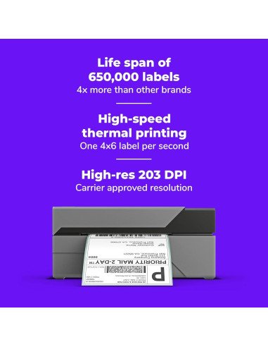 Impresora de Etiquetas Térmicas Rollo X1038 USB 10x15 cm