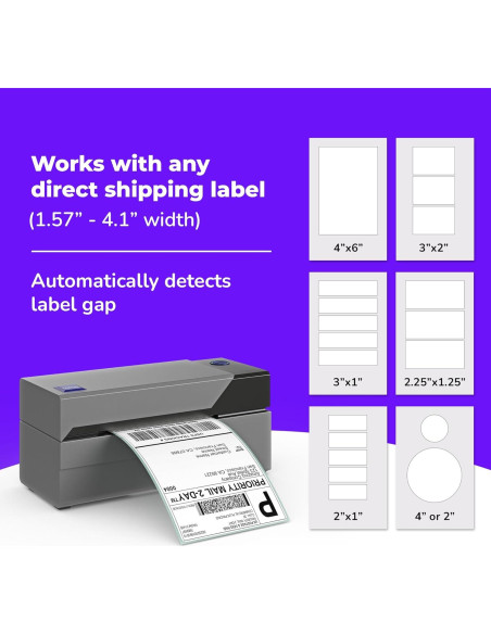 Impresora de Etiquetas Térmicas Rollo X1038 USB 10x15 cm