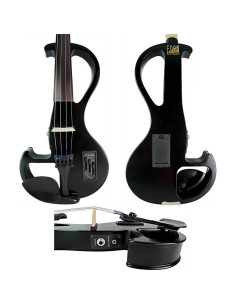 Violín Eléctrico Bunnel Edge 4/4 Negro con Estuche y Accesorios 2