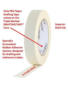 Cinta de Enmascarar ProTapes Pro Drafting 60yds x 1.27cm 2