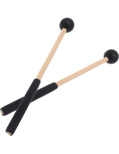 Conjunto de Mallets de Tambor Jiayouy con Soporte y Bolsa 2