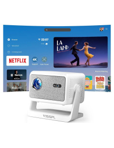 Proyector VISSPL H86 Inteligente 1080P WiFi Bluetooth Automático