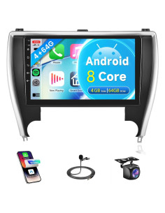 Estéreo de coche Rimoody 10.1" Android 4G+64G para Toyota Camry