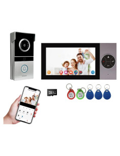 Videoportero Xavhal 1080P con Monitor 7" y WiFi