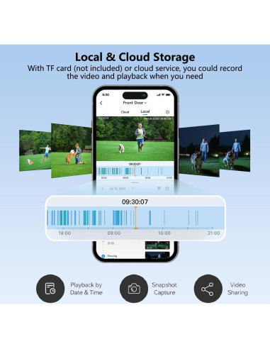 Videoportero Xavhal 1080P con Monitor 7" y WiFi