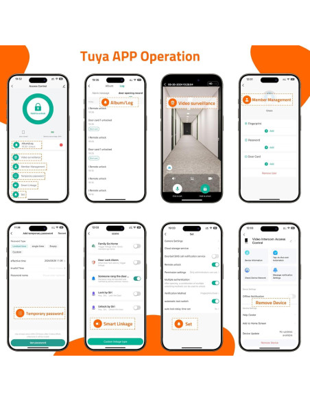 Videoportero WiFi Inteligente AMOCAM VF3CAM-TWF 1080P