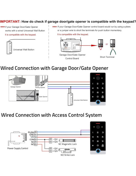 Videoportero WiFi Inteligente AMOCAM VF3CAM-TWF 1080P