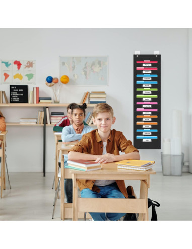 Organizador de Pared REGELETO 12 Bolsillos Oxford 127x35.6cm