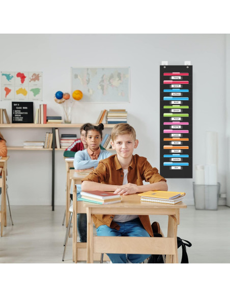 Organizador de Pared REGELETO 12 Bolsillos Oxford 127x35.6cm Organizador de Pared REGELETO 12 Bolsillos Oxford 127x35.6cm