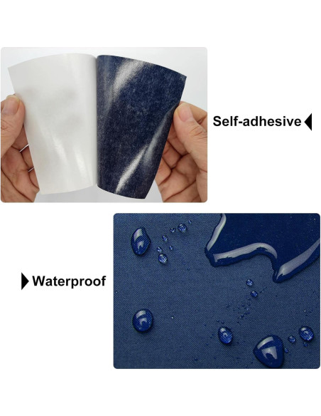 Cinta de Reparación Autoadhesiva Nylon BlingKingdom 3pcs 20x10cm