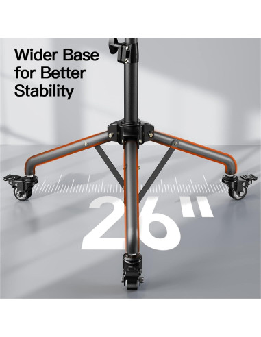 Soporte de Proyector Amada Ajustable con Ruedas y Bandeja